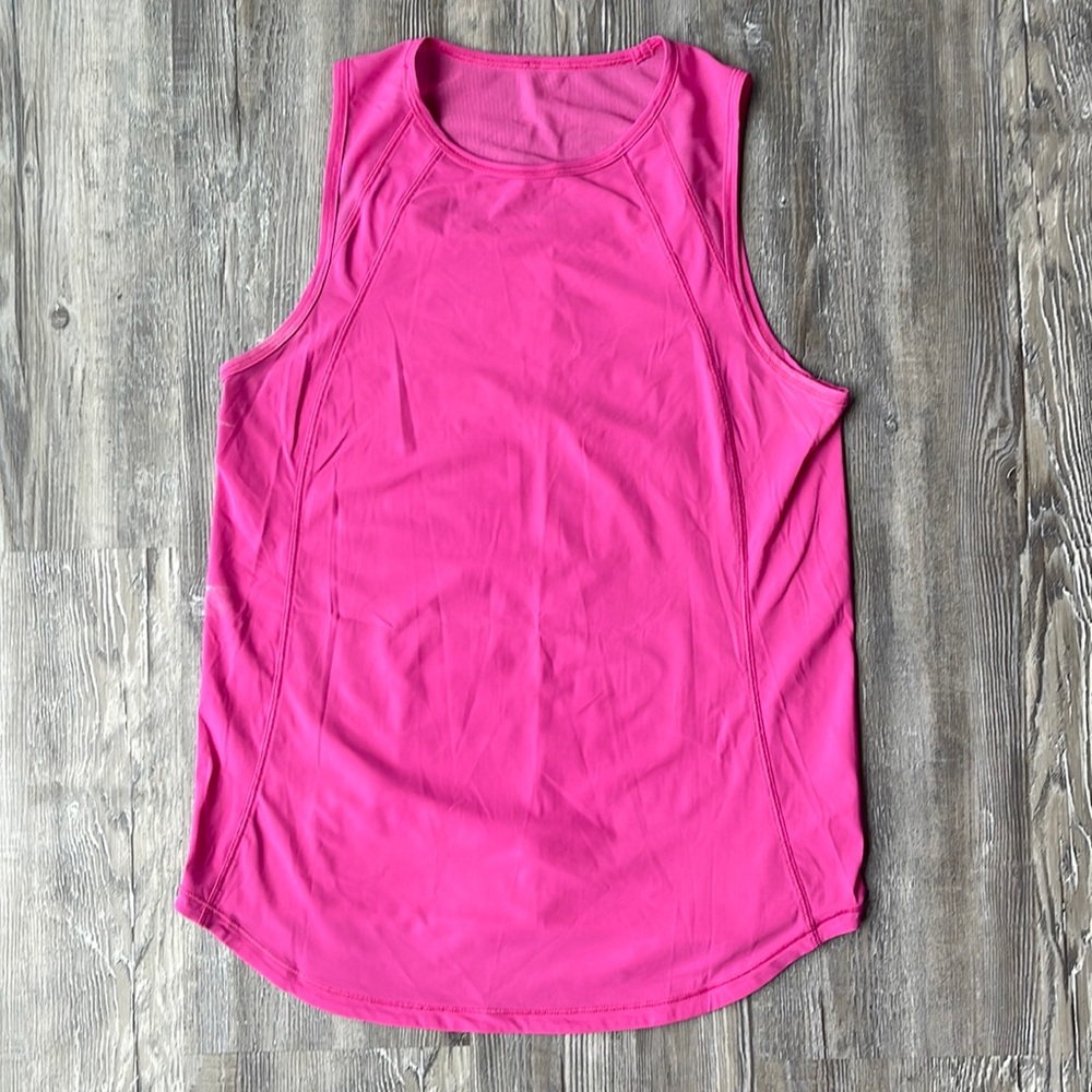 Lululemon Sonic Pink Sculpt Tank